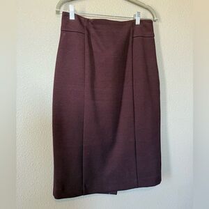 Ann Taylor Deep Purple (Midnight Fig) Pencil Skirt